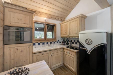 Alquiler al esquí Apartamento dúplex 5 piezas 8 personas (180) - Résidence des Fermes de Méribel Village Daguet - Méribel - Kitchenette