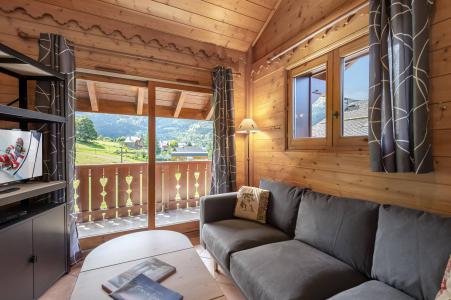 Ski verhuur Appartement duplex 4 kamers 6 personen (9) - Résidence des Fermes de Méribel Village Daguet - Méribel - Woonkamer