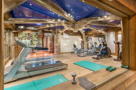 Rent in ski resort Résidence des Fermes de Méribel Village Daguet - Méribel - Fitness room