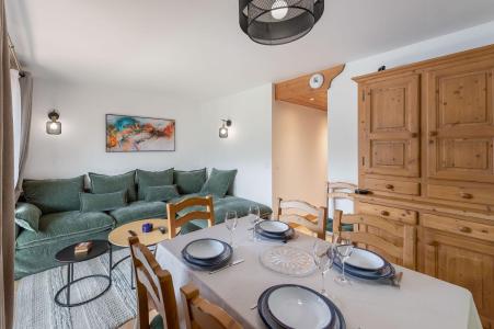 Ski verhuur Appartement 3 kamers 4 personen (1) - Résidence des Fermes de Méribel Village Datura - Méribel - Woonkamer