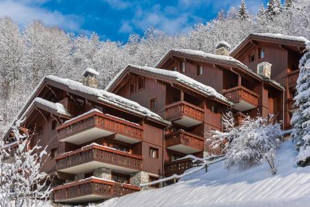 Wynajem na narty Apartament 3 pokojowy 4 osób (11) - Résidence des Fermes de Méribel Village Delys - Méribel - Zima na zewnątrz