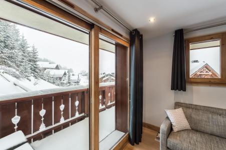 Ski verhuur Appartement 3 kamers 6 personen (2D2) - Résidence des Fermes de Méribel Village Delys - Méribel - Woonkamer