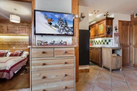 Ski verhuur Appartement 3 kamers 4 personen (7) - Résidence des Fermes de Méribel Village Diapason - Méribel - Woonkamer