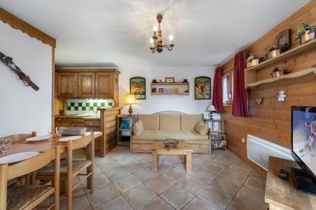 Ski verhuur Appartement 3 kamers 4 personen (1) - Résidence des Fermes de Méribel Village Gypse - Méribel - Woonkamer