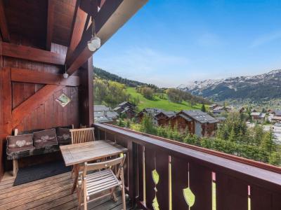 Ski verhuur Appartement duplex 5 kamers 8 personen (15) - Résidence des Fermes de Méribel Village Gypse - Méribel - Balkon