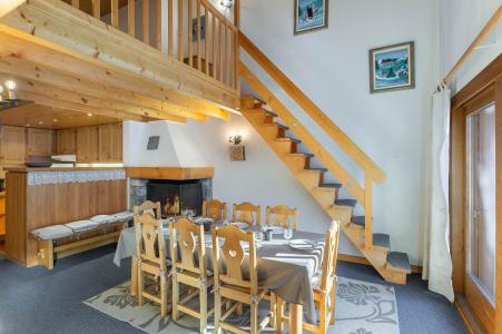 Ski verhuur Appartement duplex 4 kamers 8 personen (12) - Résidence Diablerets - Méribel - Woonkamer