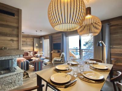 Rent in ski resort 4 room apartment 6 people (203) - Résidence du Parc Alpin - Méribel - Living room