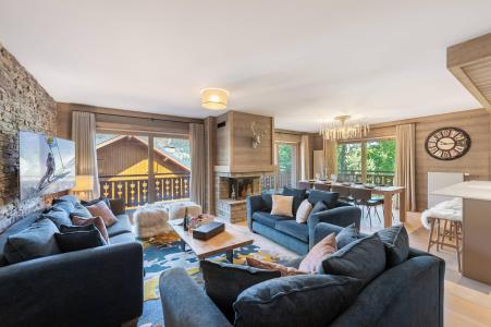 Rent in ski resort 5 room apartment 8 people (201) - Résidence du Parc Alpin - Méribel - Living room