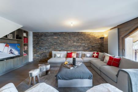 Alquiler al esquí Apartamento dúplex 4 piezas 9 personas (401) - Résidence du Parc Alpin - Méribel - Estancia