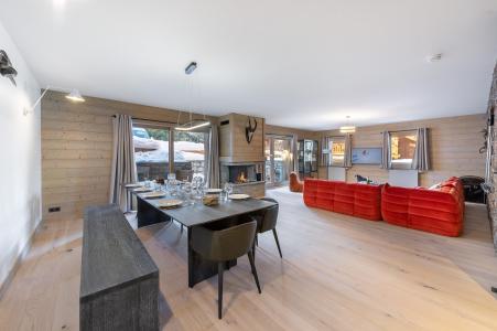 Ski verhuur Appartement 5 kamers 8 personen (103) - Résidence du Parc Alpin - Méribel - Woonkamer