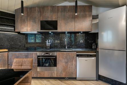 Alquiler al esquí Apartamento 4 piezas para 6 personas (6) - Résidence du Rocher - Méribel - Cocina