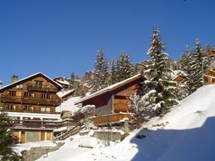 Location au ski Appartement 3 pièces 6 personnes (29) - Résidence Ermitage - Méribel - Extérieur hiver