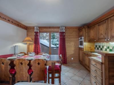 Ski verhuur Appartement 4 kabine kamers 6 personen (110) - Résidence Ferm B - Méribel - Woonkamer