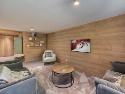 Skiverleih 4 Zimmer Maisonettewohnung für 6 Personen (12) - Résidence Fermes de Méribel - Datura - Méribel - Wohnzimmer