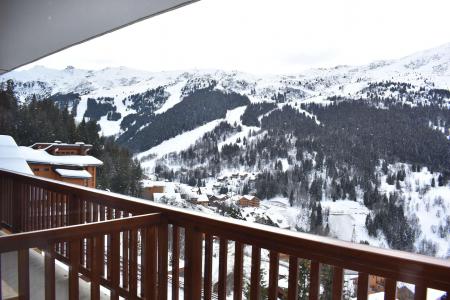 Location au ski Studio 4 personnes (3C) - Résidence Frasse - Méribel - Terrasse