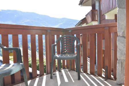 Ski verhuur Appartement 3 kamers 5 personen (25) - Résidence Hauts de Chantemouche - Méribel - Terras