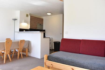 Ski verhuur Appartement 3 kamers 5 personen (25) - Résidence Hauts de Chantemouche - Méribel - Woonkamer