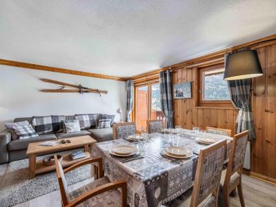 Rent in ski resort 4 room apartment cabin 6 people (C10) - Résidence Jardin d'Hiver - Méribel - Living room