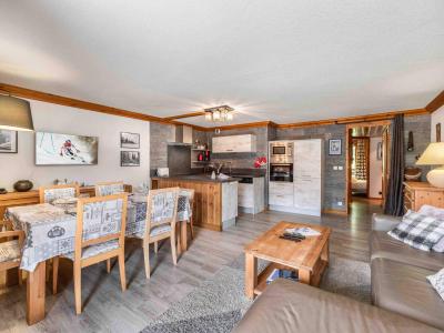 Rent in ski resort 4 room apartment cabin 6 people (C10) - Résidence Jardin d'Hiver - Méribel - Living room