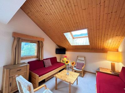 Ski verhuur Appartement 3 kamers 6 personen (22) - Résidence l'Edelweiss - Méribel - Woonkamer