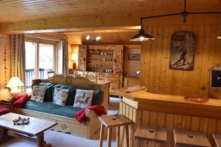 Location au ski Appartement 4 pièces 8 personnes (18) - Résidence l'Edelweiss - Méribel - Séjour