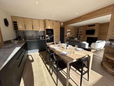 Ski verhuur Appartement 5 kamers 8 personen (6) - Résidence l'Ours Brun - Méribel - Woonkamer