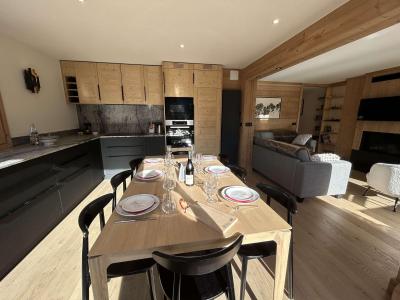 Ski verhuur Appartement 5 kamers 8 personen (6) - Résidence l'Ours Brun - Méribel - Woonkamer