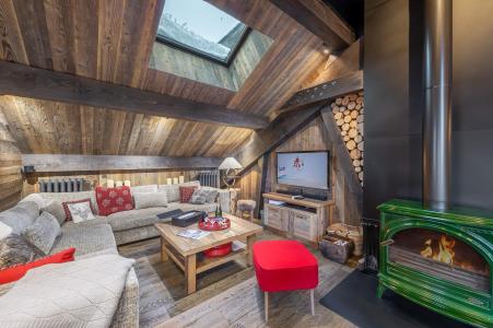 Location au ski Appartement duplex 6 pièces 9 personnes - Résidence la Chaumière - Méribel - Séjour
