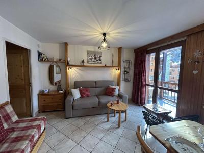 Ski verhuur Studio 2 personen (G3) - Résidence la Croix de Verdon - Méribel - Woonkamer