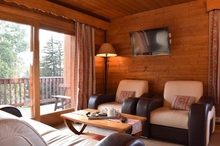 Rent in ski resort 3 room apartment 6 people (20) - Résidence la Forêt - Méribel - Living room