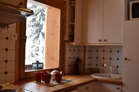 Alquiler al esquí Apartamento 2 piezas para 4 personas (36) - Résidence la Forêt - Méribel - Cocina