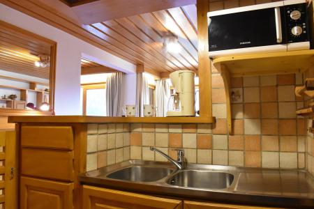 Location au ski Appartement 2 pièces 6 personnes (18) - Résidence la Forêt - Méribel - Kitchenette