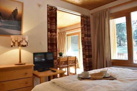 Ski verhuur Studio 4 personen (13) - Résidence la Forêt - Méribel - Kamer