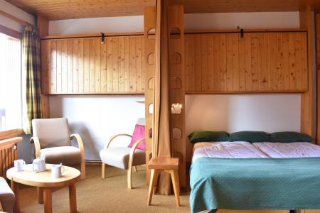 Ski verhuur Studio 4 personen (19) - Résidence la Forêt - Méribel - Woonkamer