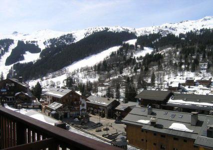 Ski verhuur Studio 4 personen (A11) - Résidence la Tougnète - Méribel - Terras