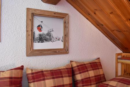 Ski verhuur Appartement 2 kamers 4 personen (B2) - Résidence la Vizelle - Méribel - Woonkamer