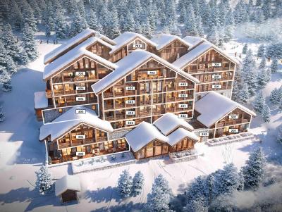 Rent in ski resort Résidence Le Bois des Ours - Méribel - Winter outside