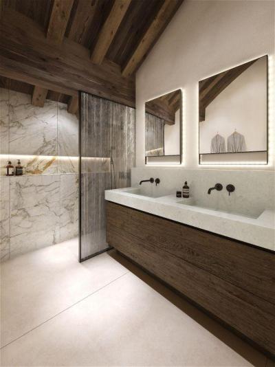 Rent in ski resort Résidence Le Bois des Ours - Méribel - Bathroom