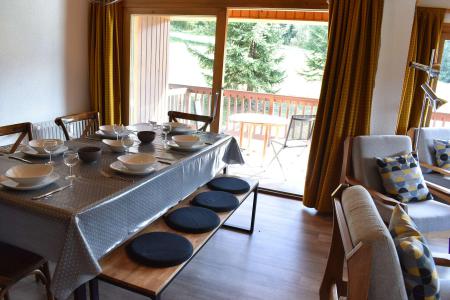 Ski verhuur Appartement 3 kamers 6 personen (7) - Résidence le Chantemerle - Méribel - Woonkamer