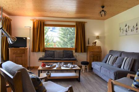 Ski verhuur Appartement 3 kamers 6 personen (7) - Résidence le Chantemerle - Méribel - Woonkamer