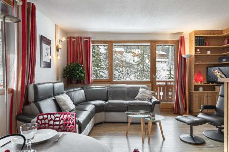Ski verhuur Appartement 4 kamers 6 personen (34) - Résidence le Chardon Bleu - Méribel - Woonkamer