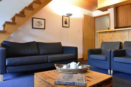 Ski verhuur Appartement duplex 3 kamers 7 personen (20) - Résidence le Chasseforêt - Méribel - Woonkamer