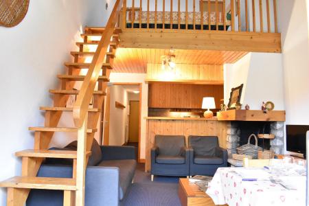 Ski verhuur Appartement duplex 3 kamers 7 personen (20) - Résidence le Chasseforêt - Méribel - Woonkamer