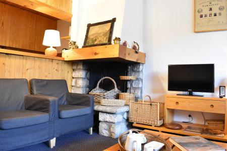 Ski verhuur Appartement duplex 3 kamers 7 personen (20) - Résidence le Chasseforêt - Méribel - Woonkamer