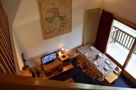 Ski verhuur Appartement duplex 3 kamers 7 personen (20) - Résidence le Chasseforêt - Méribel - Woonkamer