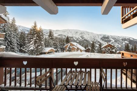 Ski verhuur Appartement 3 kamers 5 personen (A5) - Résidence le Christmas - Méribel - Woonkamer