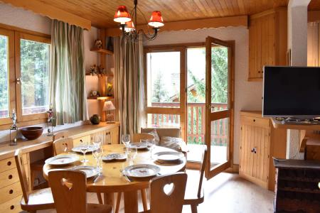 Alquiler al esquí Apartamento 4 piezas para 6 personas (J07) - Résidence le Cirsé - Méribel - Comedor