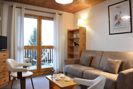 Ski verhuur Appartement 2 kamers 6 personen (I16) - Résidence le Cirsé - Méribel - Woonkamer