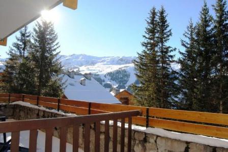 Alquiler al esquí Estudio -espacio montaña- para 4 personas - Résidence le Cirsé - Méribel - Terraza