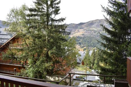 Alquiler al esquí Estudio -espacio montaña- para 4 personas - Résidence le Cirsé - Méribel - Terraza